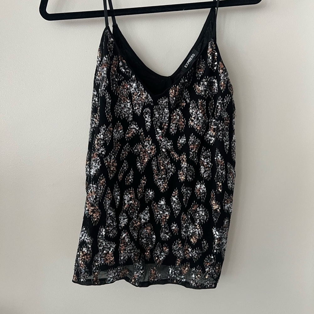 Express Sequin Tank